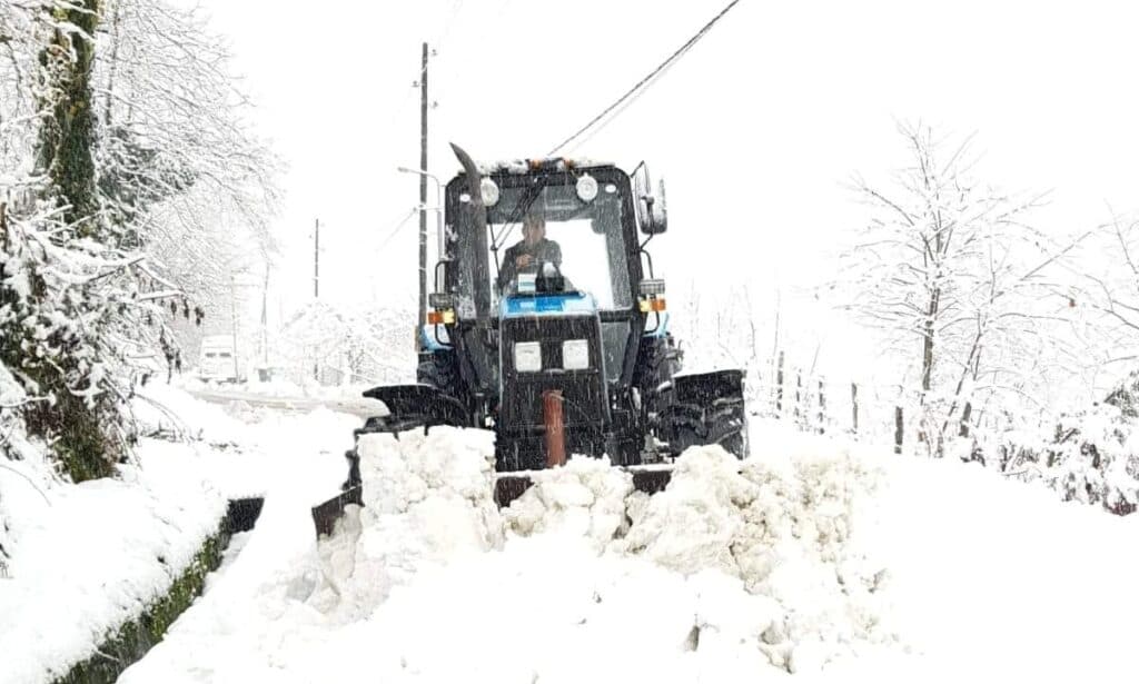 აჭარის მაღალმთიან სოფლებში თოვლის საფარმა 50-70 სანტიმეტრს მიაღწია