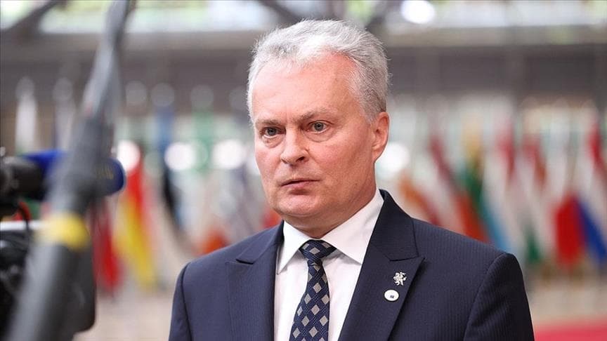 Lithuanian president ‘disappointed’ Ukraine was not given EU candidate country status immediately