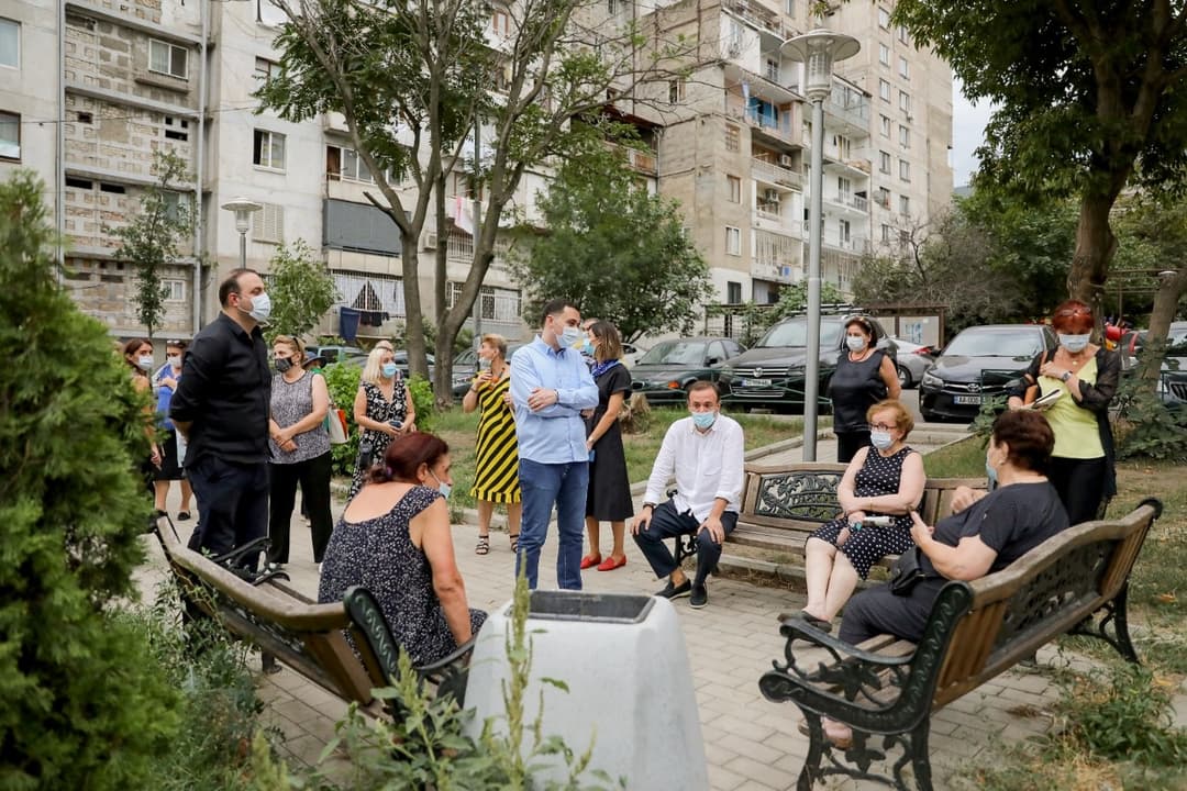 გიორგი ტყემალაძე წყნეთის ქუჩისა და ბაგების მოსახლეობას შეხვდა