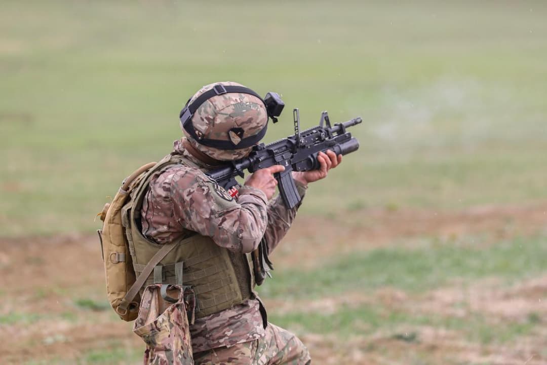 ორფოლოს სასროლეთზე მე-12 ბატალიონის საბრძოლო სროლები გაიმართა