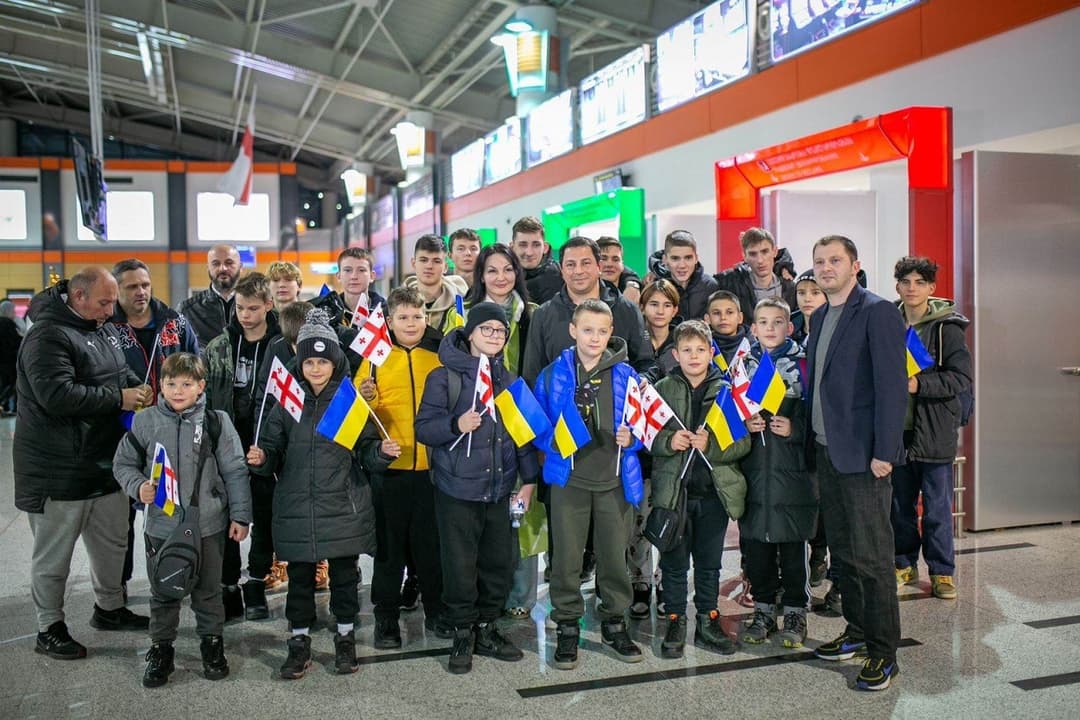 Georgia hosts Ukrainian children from war-torn Mykolaiv for 10-day tour