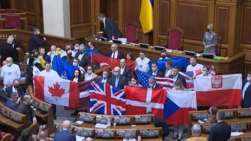 ნიკა მელია – როგორ უნდა მოეხერხებინა საქართველოს რეჟიმს, რომ აქ ჩვენი ხუთჯვრიანი დროშა არაა!