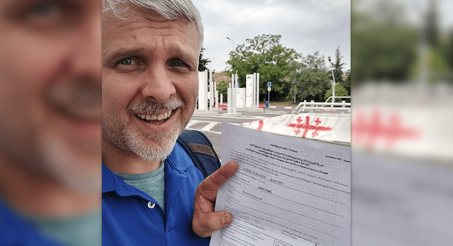 Anti-Kremlin Russian blogger says he was denied entry to Georgia