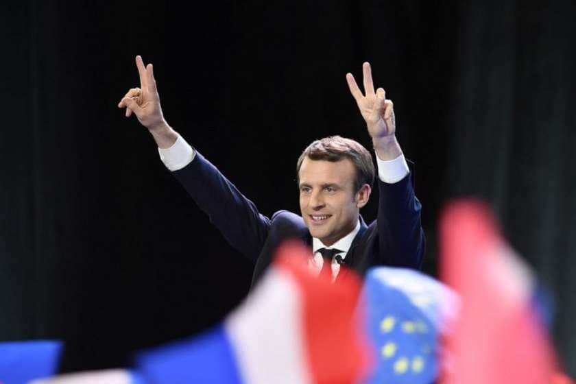 საფრანგეთის საპრეზიდენტო არჩევნების მეორე ტურში ემანუელ მაკრონი იმარჯვებს