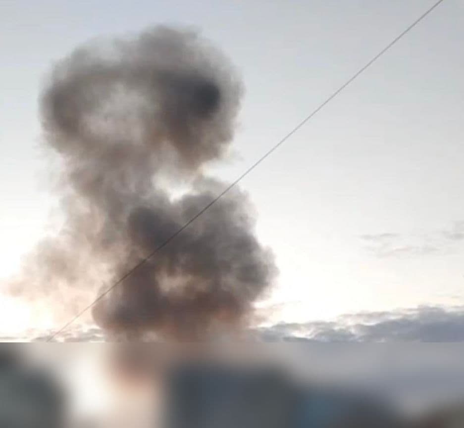 კიევის ცენტრში ორი ძლიერი აფეთქება მოხდა