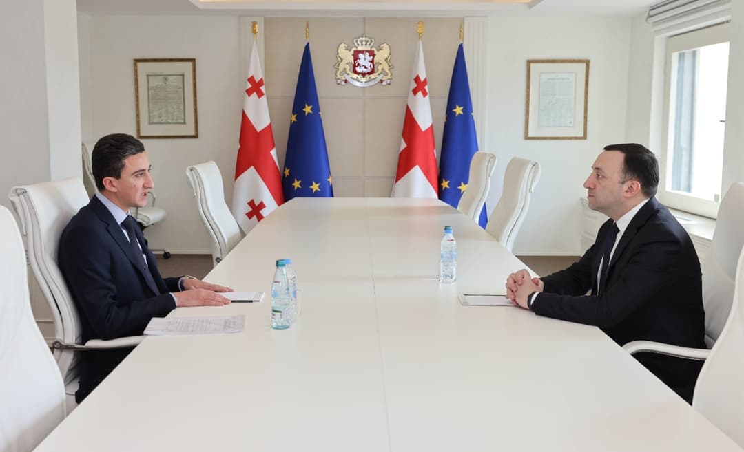 ირაკლი ღარიბაშვილი ინტელექტუალური საკუთრების ეროვნული ცენტრის თავმჯდომარეს შეხვდა