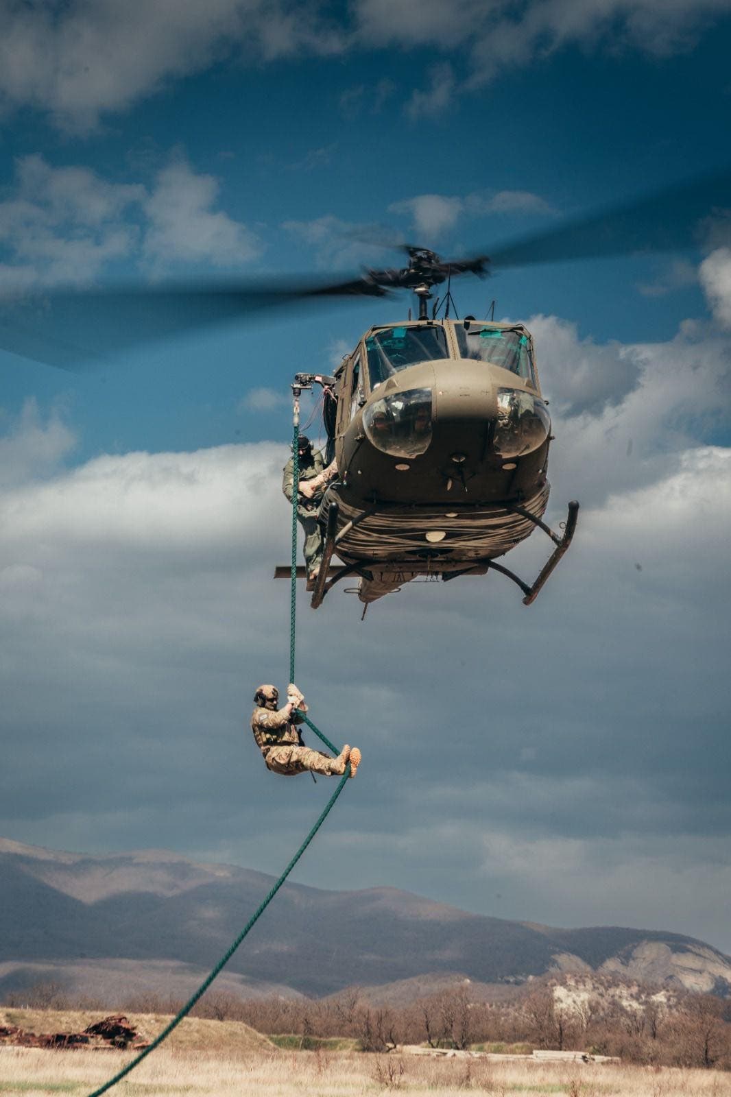 სპეციალური ოპერაციების ძალების აერომობილური მომზადების კურსი დასრულდა