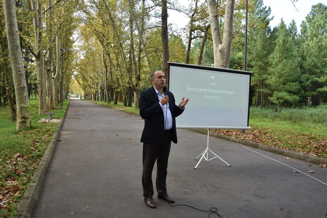 წყალტუბოს მუნიციპალიტეტის მერმა ანგარიში წარადგინა