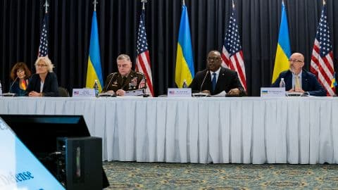 თავდაცვის მინისტრების მორიგი შეხვედრა რამშტაინის ფორმატში 25 მაისს გაიმართება