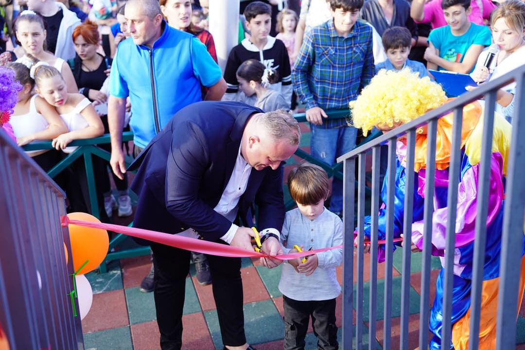 ჭიათურის მუნიციპალიტეტს ახალი რეკრეაციული სივრცე შეემატა