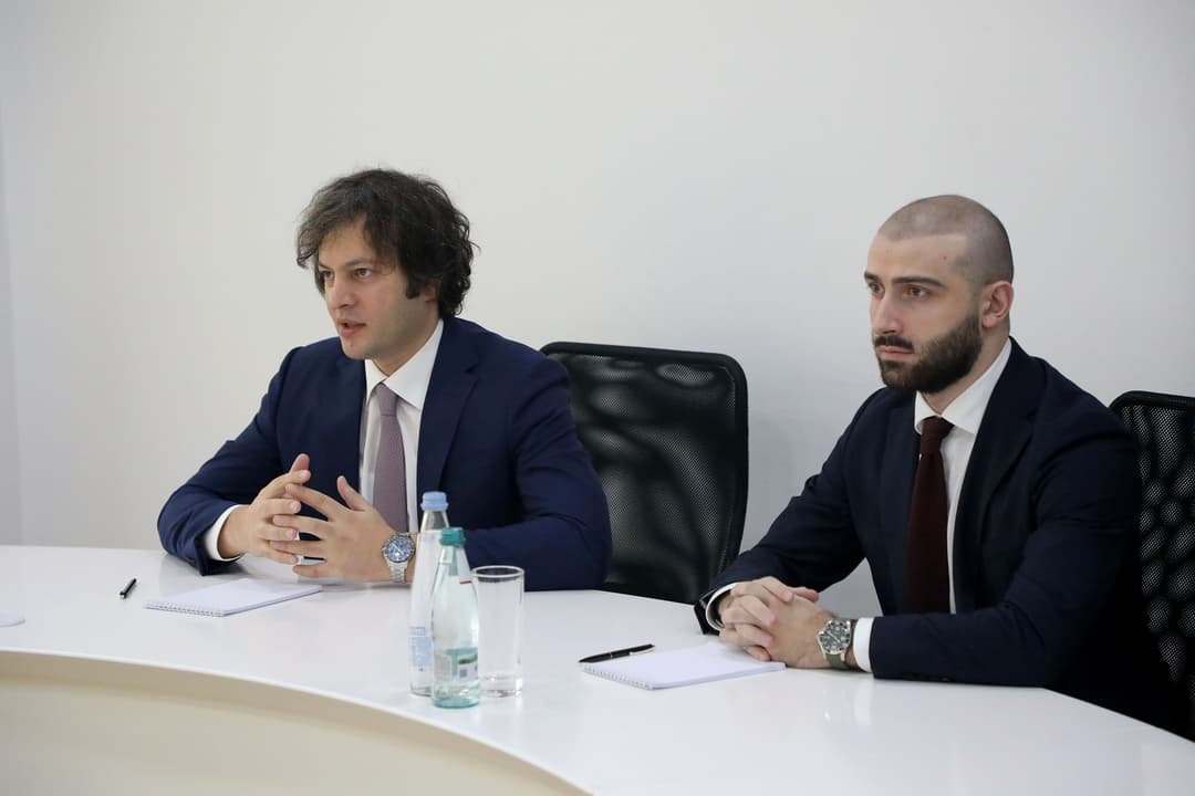 ირაკლი კობახიძე იაპონიის ელჩს შეხვდა