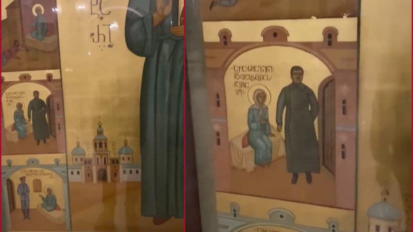 Georgian Patriarchate asks donors from pro-Russian party to modify controversial icon depicting Stalin