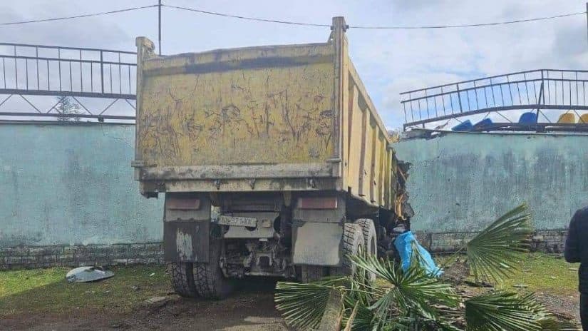 წალენჯიხაში ავტოსაგზაო შემთხვევას სატვირთოს მძღოლი ემსხვერპლა