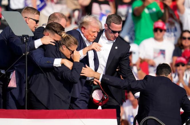 ტრამპი – მესროლა ტყვია, რომელმაც მარჯვენა ყურის ზედა ნაწილი გამიხვრიტა