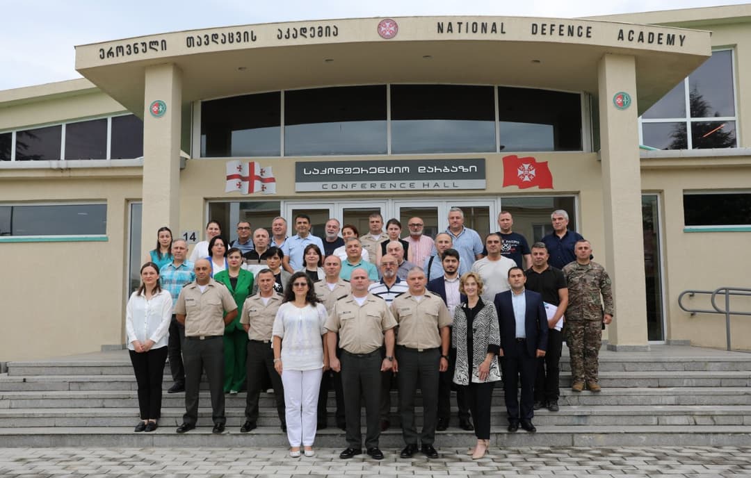 ეროვნული თავდაცვის აკადემიაში ტრენინგი “სტუდენტზე ორიენტირებული აქტიური სწავლების მეთოდები“ ჩატარდა