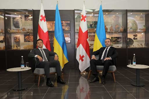 ვლადიმერ ზელენსკი მიხეილ სააკაშვილთან დაკავშირებით ირაკლი ღარიბაშვილს ესაუბრა