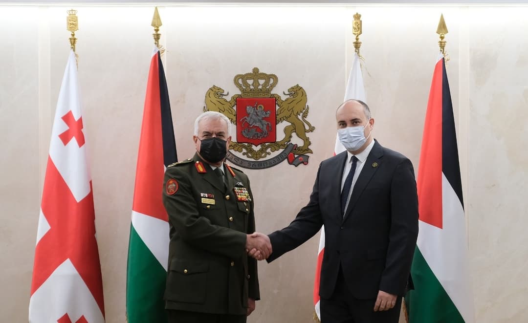 საქართველოში პირველად იორდანიის ჰაშემიტური სამეფოს შეიარაღებული ძალების გაერთიანებული შტაბის მეთაური იმყოფება