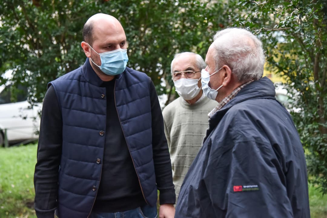 ირაკლი ხელაძე სანზონის დასახლებაში მცხოვრებ მოქალაქეებს შეხვდა