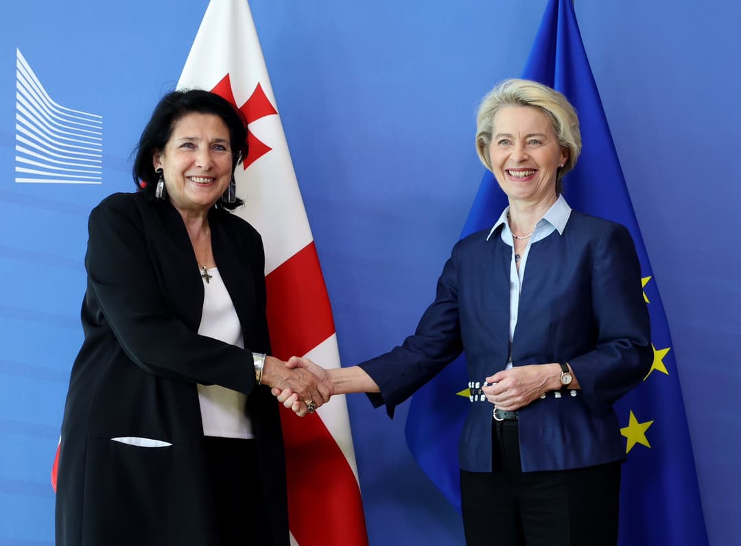 სალომე ზურაბიშვილი – ხაზი გავუსვი ქართველი საზოგადოებისთვის ევროკავშირის კანდიდატის სტატუსის მნიშვნელობას