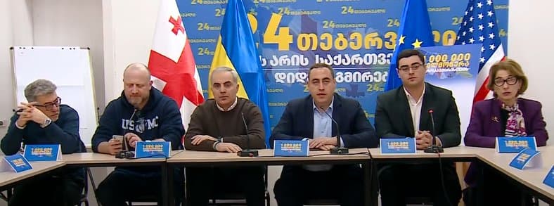 გიორგი ვაშაძე – მილიონი ხელმოწერა გვჭირდება, რომ ჩავიტანოთ ბრიუსელში, ბერლინში, ევროპულ დედაქალქებში, ვაშინგტონში, რათა მკაფიოდ ვაჩვენოთ ჩვენი არჩევანი