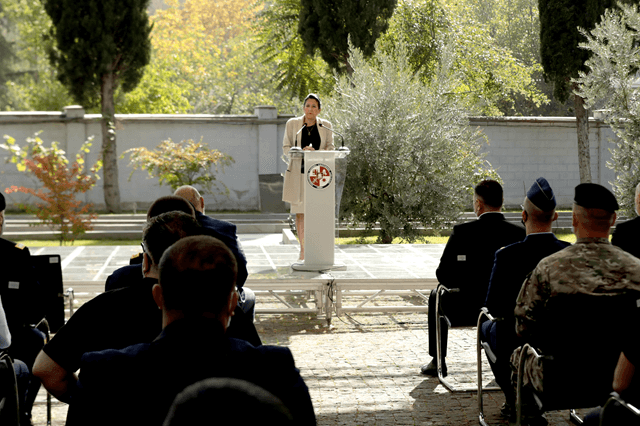 სალომე ზურაბიშვილი – ჩვენი ვეტერანების გამოცდილება, წარსული და პროფესიონალიზმი არის ის, რაც სჭირდება ქვეყანას, თანამედროვე ჯარს და საზოგადოებას