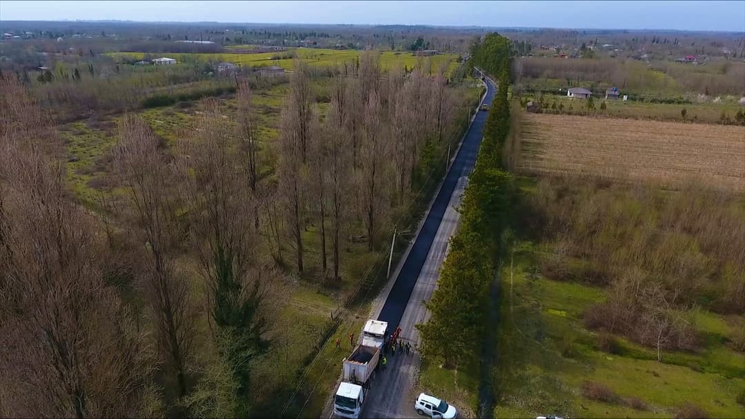 სოფელ ერგეტაში კოლხეთის ეროვნული პარკამდე მისასვლელი გზის მშენებლობა მიმდინარეობს