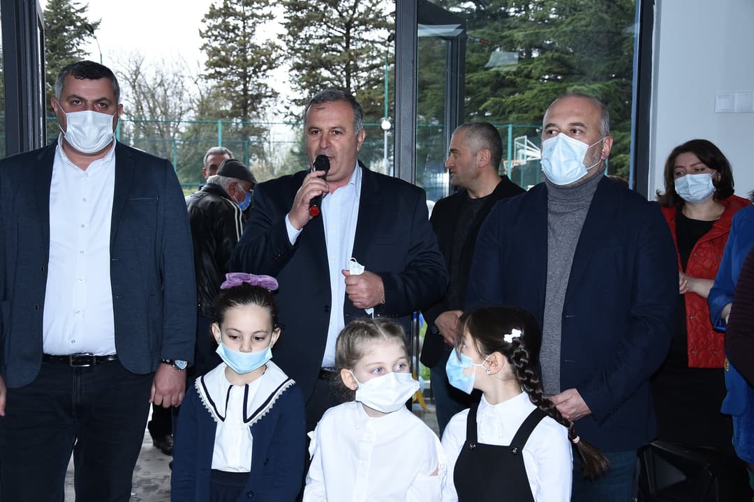 წყალტუბოში ახალი სკოლა გაიხსნა