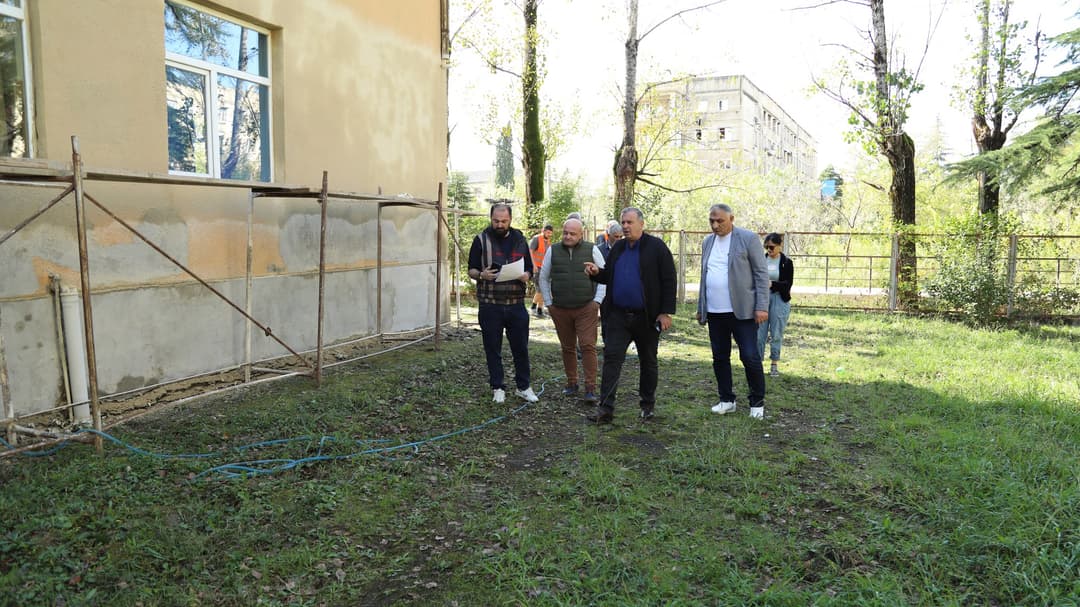 ქალაქ წყალტუბოში N3 საბავშვო ბაღის რეაბილიტაცია დაიწყო