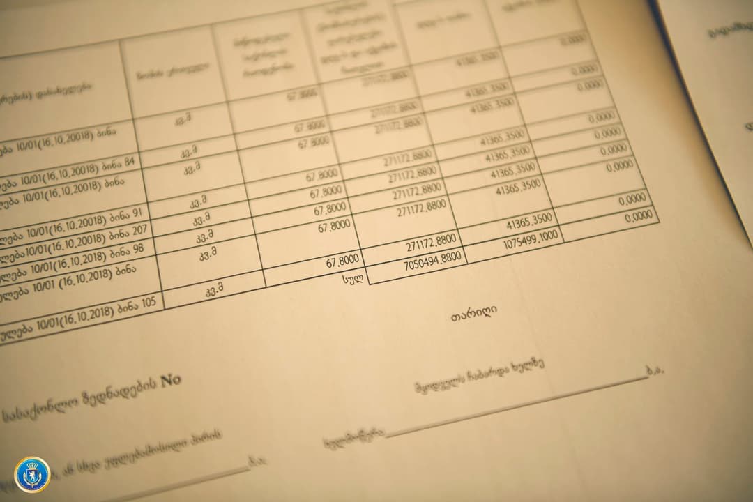 საგადასახადო დოკუმენტების გაყალბების, ბიუჯეტის დიდი ოდენობით ქონებრივი დაზიანებისა და ქონების გადამალვის საქმეზე სამი პირი დააკავეს