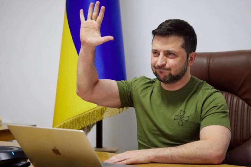 24 მარტს ზელენსკი ნატო-ს მიმართავს