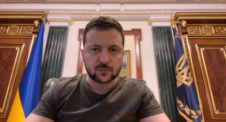 Zelensky calls on int’l community to stop Russia’s bombing of nunlear power plant