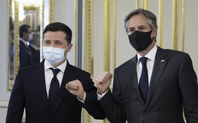 Blinken expresses support for Ukraine ahead of Biden-Putin call