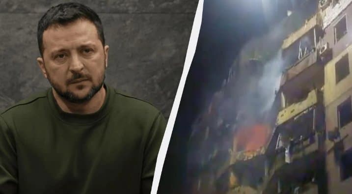ზელენსკი – ნანგრევების ქვეშ ადამიანებს ეძებენ, ბევრი დაშავებულია, არის მსხვერპლი