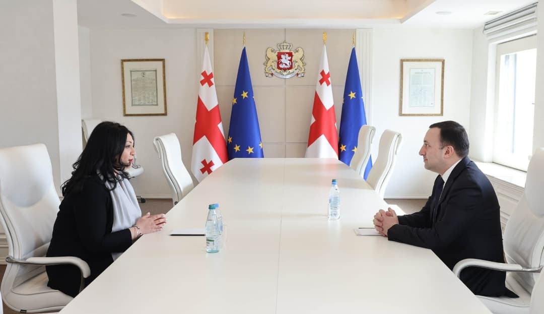 ირაკლი ღარიბაშვილი პოლონეთში საქართველოს ახლადდანიშნულ ელჩს შეხვდა
