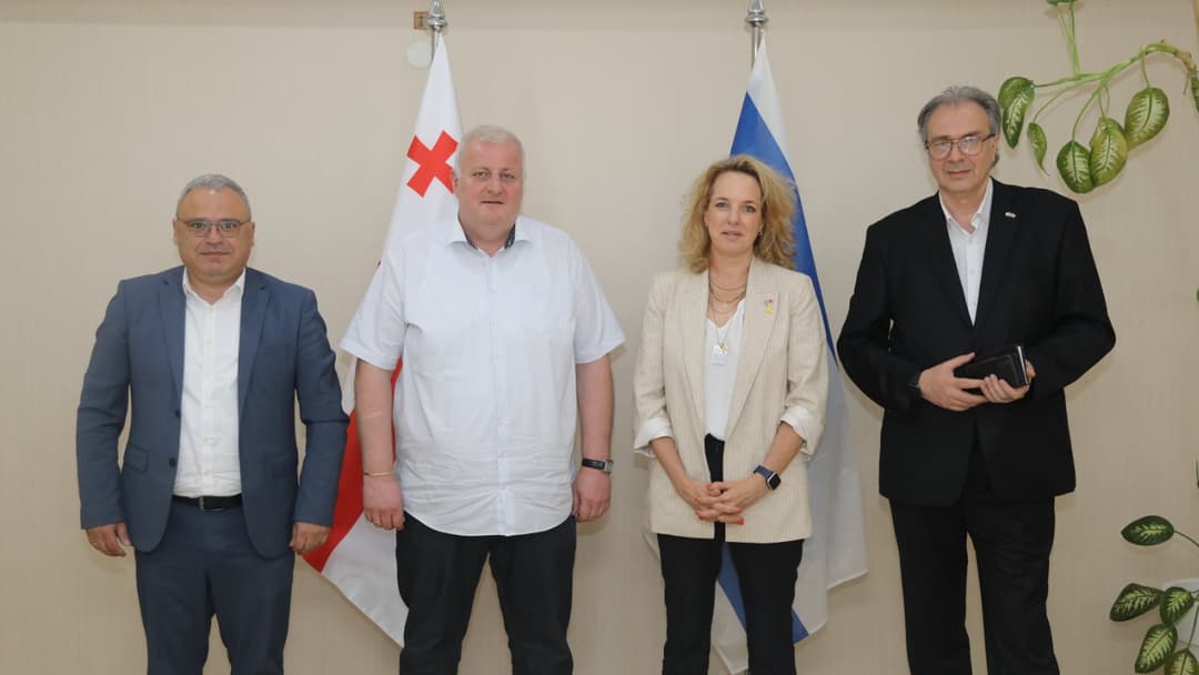 ისრაელის ელჩი სახელმწიფო რწმუნებულს და ზუგდიდის მერს შეხვდა