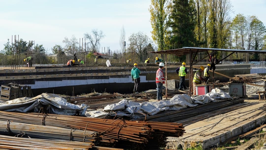 ზუგდიდში ახალი სპორტული კომპლექსი შენდება