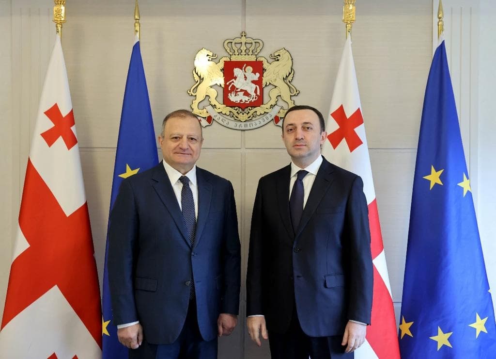 ირაკლი ღარიბაშვილი საქართველოს ახლად დანიშნულ ელჩს იორდანიის ჰაშიმიტურ სამეფოში არჩილ ძულიაშვილს შეხვდა