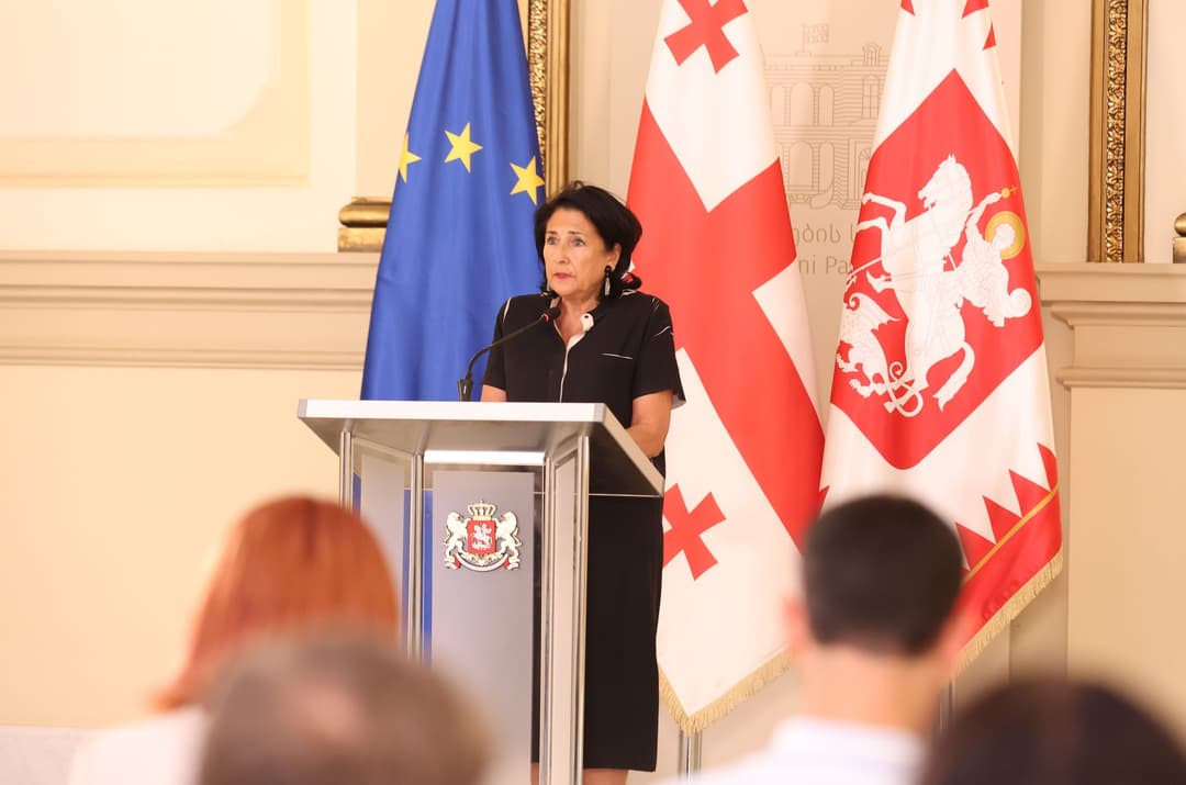 სალომე ზურაბიშვილი – ჩვენი პასუხი რუსეთის პოლიტიკაზე არის მხოლოდ ერთი – ევროპა და მშვიდობა