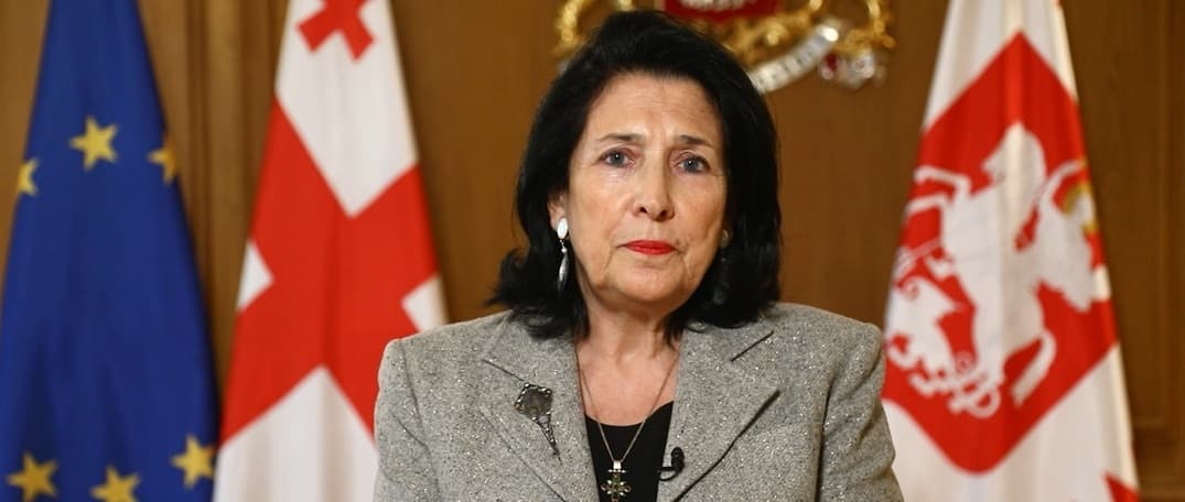 სალომე ზურაბიშვილი – ჩვენი გზა დემოკრატიის, ევროპული და ევროატლანტიკური ინტეგრაციისკენ, რომელიც ჩვენს კონსტიტუციაშია ჩაწერილი, ჩვენი სტაბილურობის საფუძველია