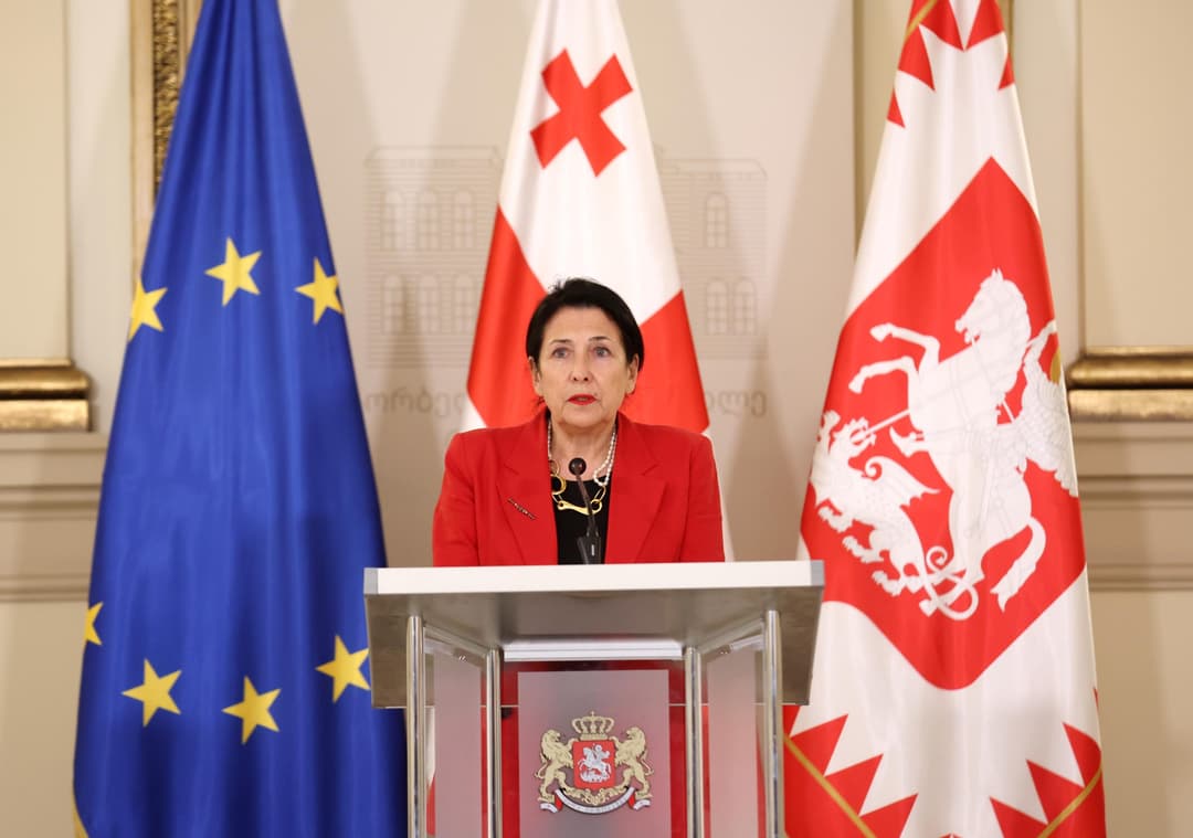 Georgian president’s EP speech postponed