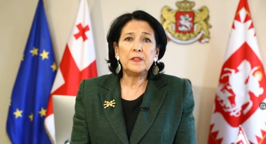 President Zourabichvili: Georgia committed to int’l sanctions against Russia, we can’t supply Ukraine with weapons