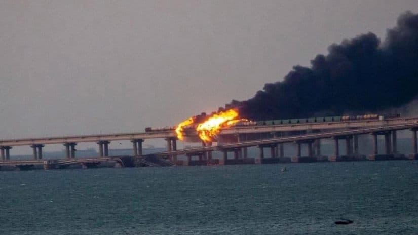 Russia launches ‘interstate search’ for Georgian and Ukrainian citizens over Crimea bridge explosion