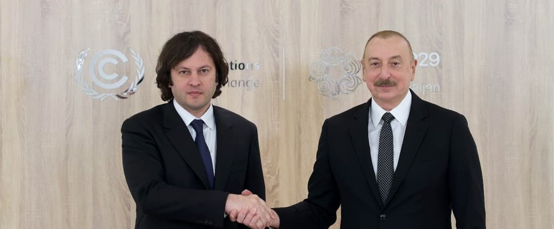 Georgia’s PM meets Azerbaijani President to discuss “regional partnership and security”