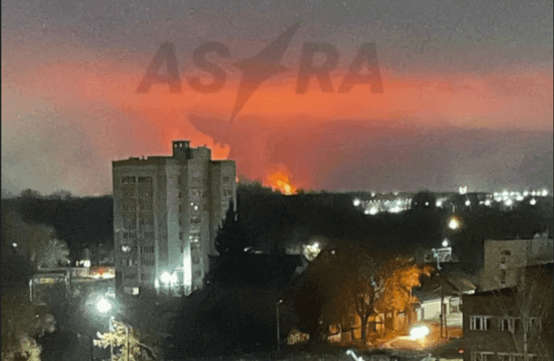 Ukraine targets Russian ammunition depot in Bryansk