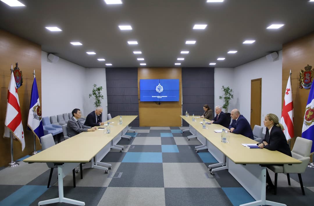შს მინისტრის მოადგილემ იაპონიის საერთაშორისო თანამშრომლობის სააგენტოს (JICA) ხელმძღვანელთან გაცნობითი ხასიათის შეხვედრა გამართა
