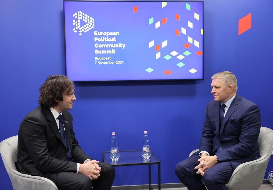 PM Kobakhidze meets Slovak counterpart, highlights “strong bonds”