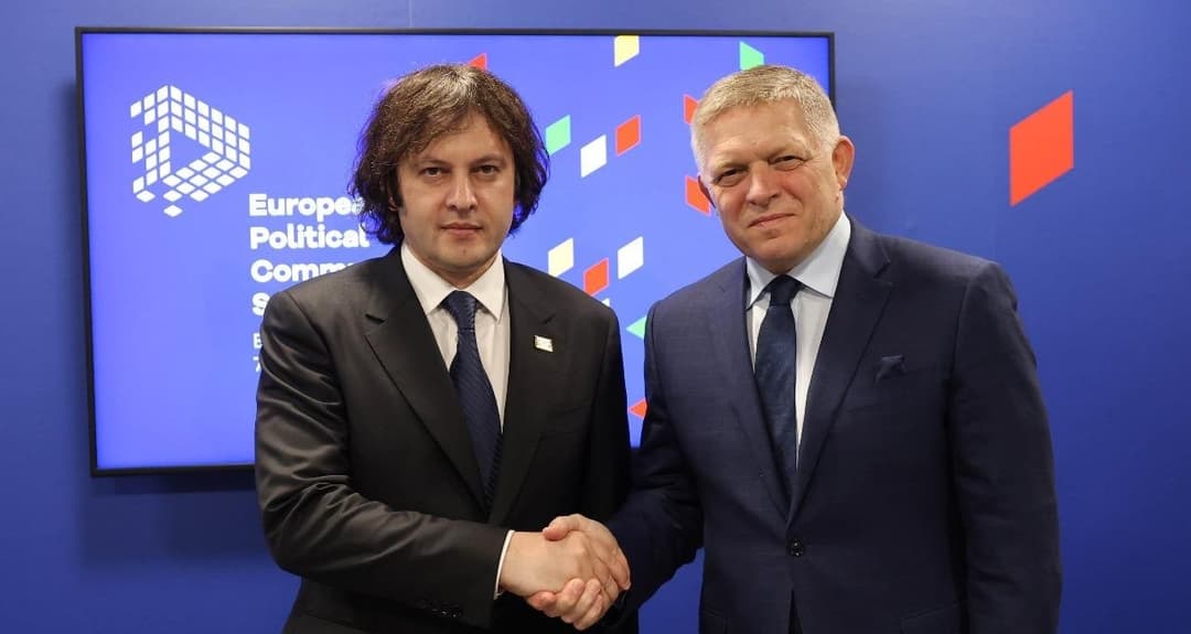 ირაკლი კობახიძემ რობერტ ფიცო საქართველოში ოფიციალური ვიზიტით მოიწვია