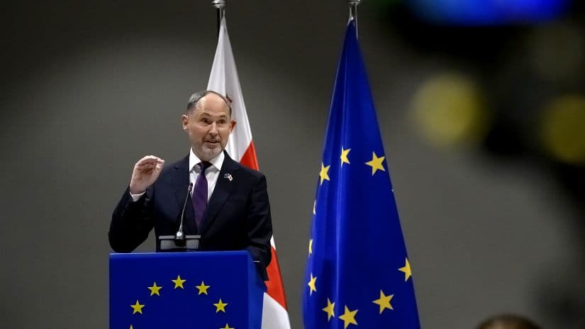 EU Ambassador highlights sanctions, visa-free suspension as options amid Georgia protests