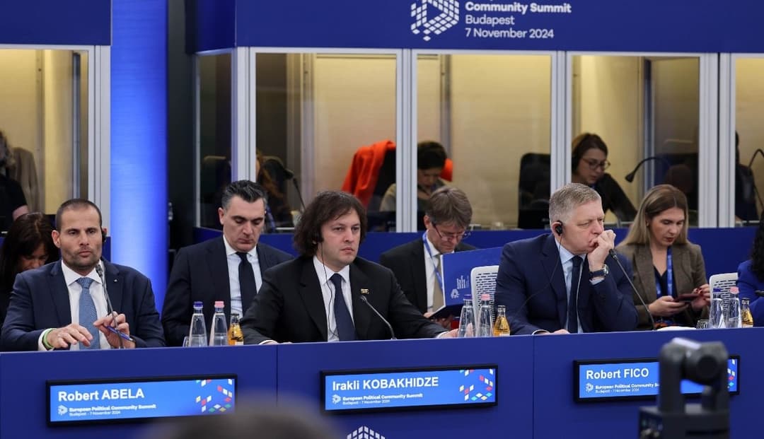 ირაკლი კობახიძე ევროპის პოლიტიკური გაერთიანების სამიტის გახსნით სესიას დაესწრო