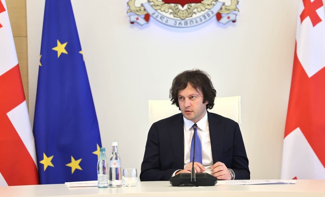 Georgian PM advocates for “de-oligarchization in US”, “echoing Trump”